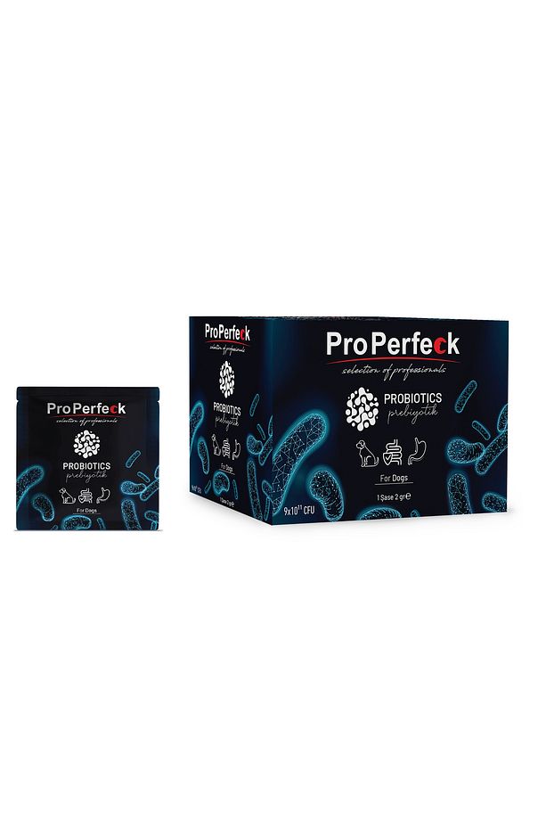 PROPERFECK PROBİYOTİK 2GRX30 ADET Köpekler İçin Sindirim Sistemi Düzenleyici- - 1