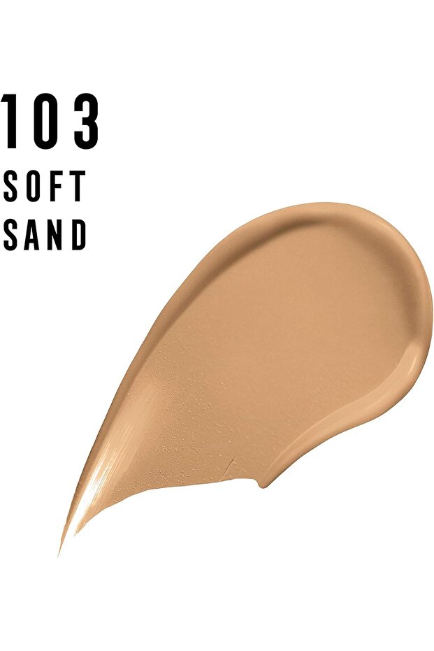 Facefinity Lasting Performance Foundation - 103 - Soft Sand, 35ml - 4