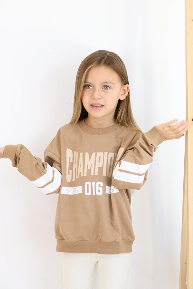 Champions Baskılı Sweat - 4