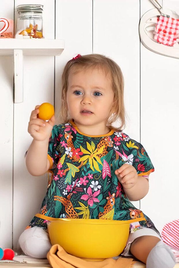 Liquid-Proof Activity-Food-Painting Bib 6-36 Months