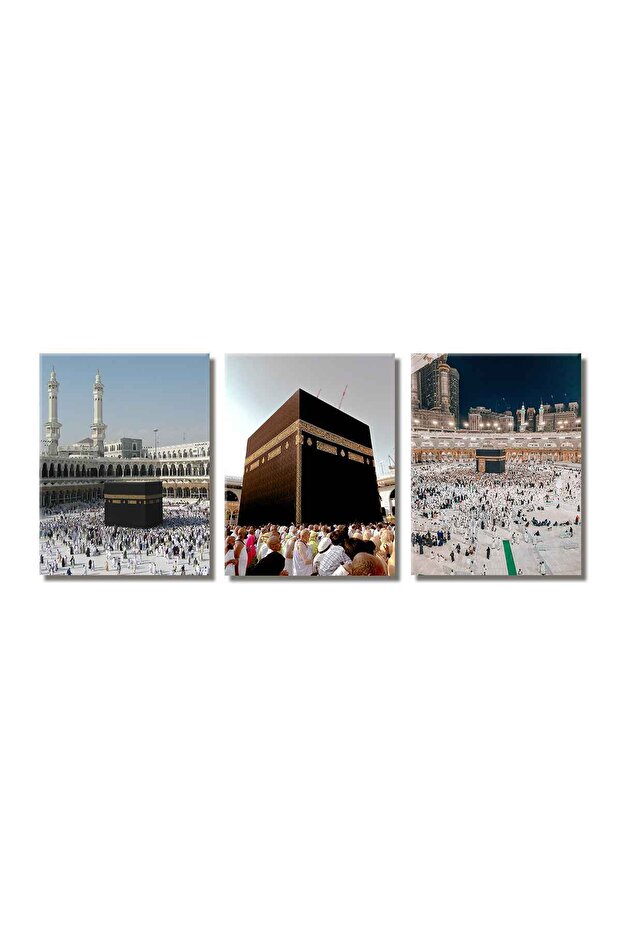 KABE SET 3LÜ LED IŞIKLI KANVAS TABLO - 3