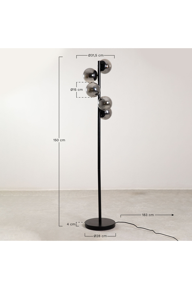 Modern Siyah Lambader - 4