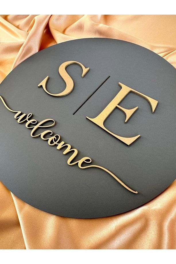 Welcome Ahşap Kişiselleştirilebilir El Yapımı Kapı Süsü, Isimli Kapı Süsü, Kapı Çelengi, Kapı Dekoru - 8