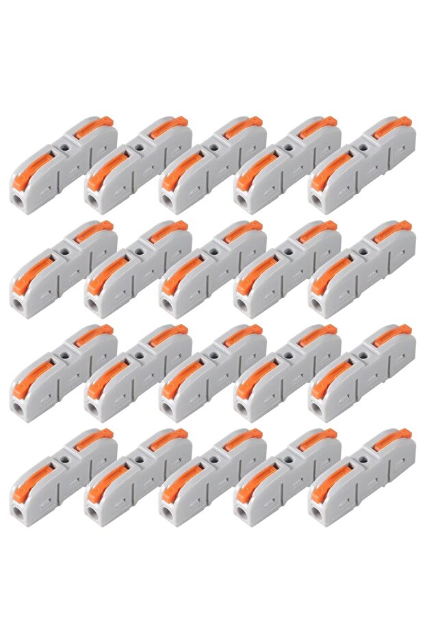 20pcs 20 Pcs Wire Connector, 1 Conductor Compact Wire Connectors Splicing Connectors for Circuit Inl