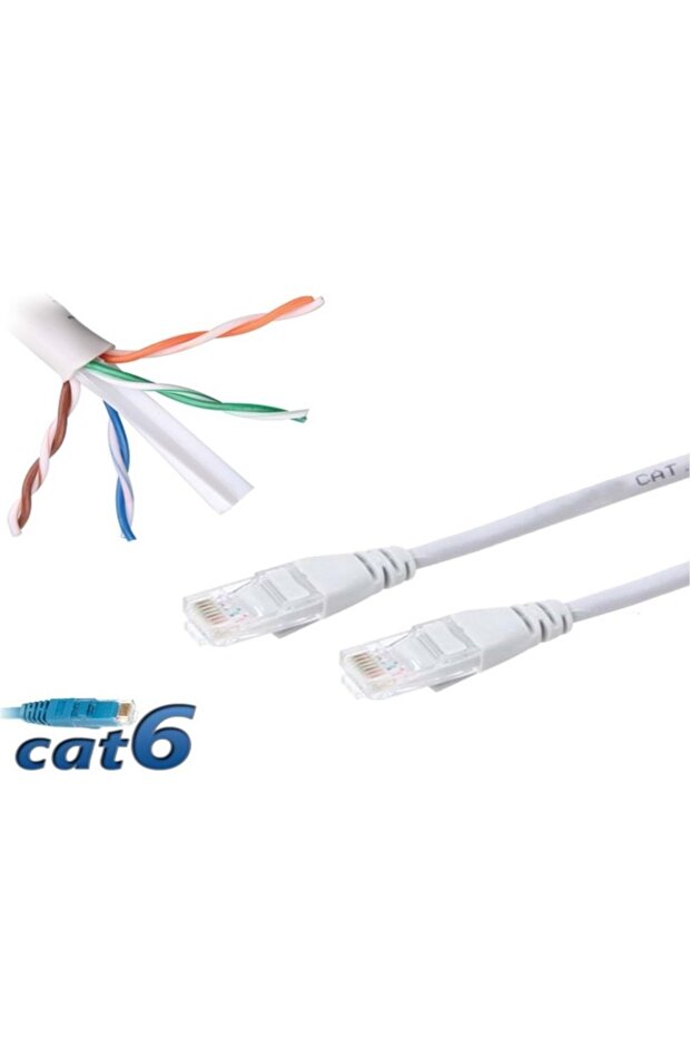Cat 6 15 Metre Ethernet Kablosu 245018 - 1