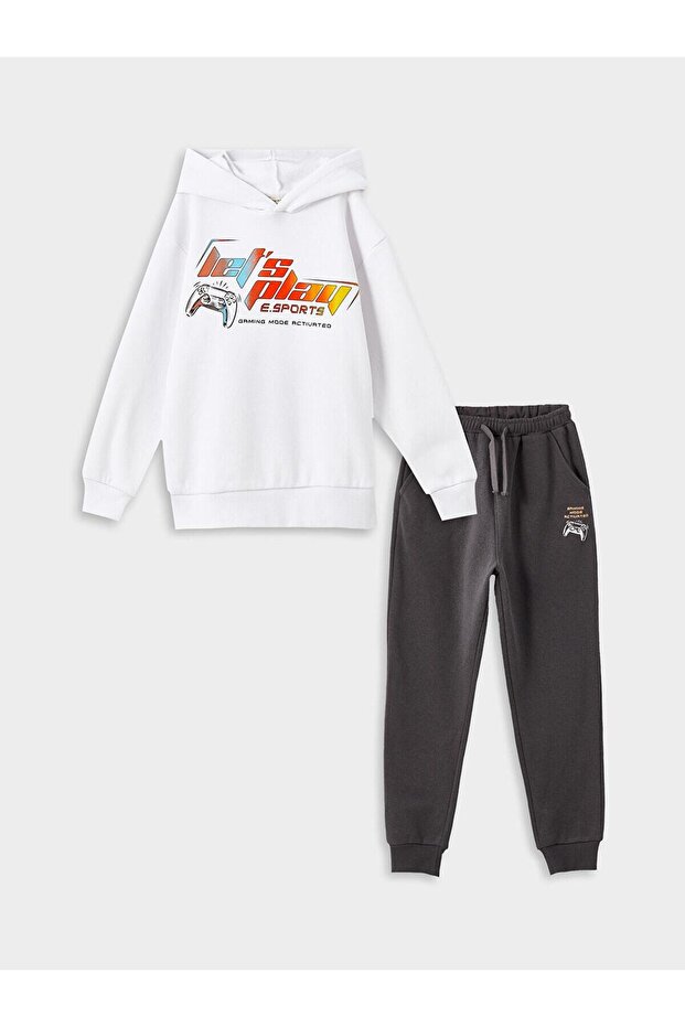 Lcw Kids Boy's Thick Tracksuit Set