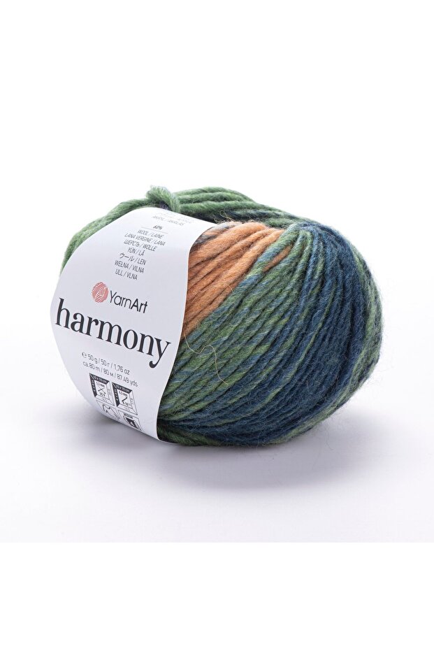 Harmony - Ebruli El Örgü Ipi Ebruli-a4 - 1