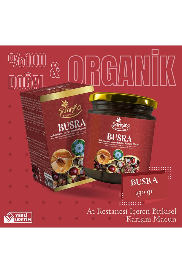 Busra At Kestanesi İçeren Bitkisel Karışım Macun - 1