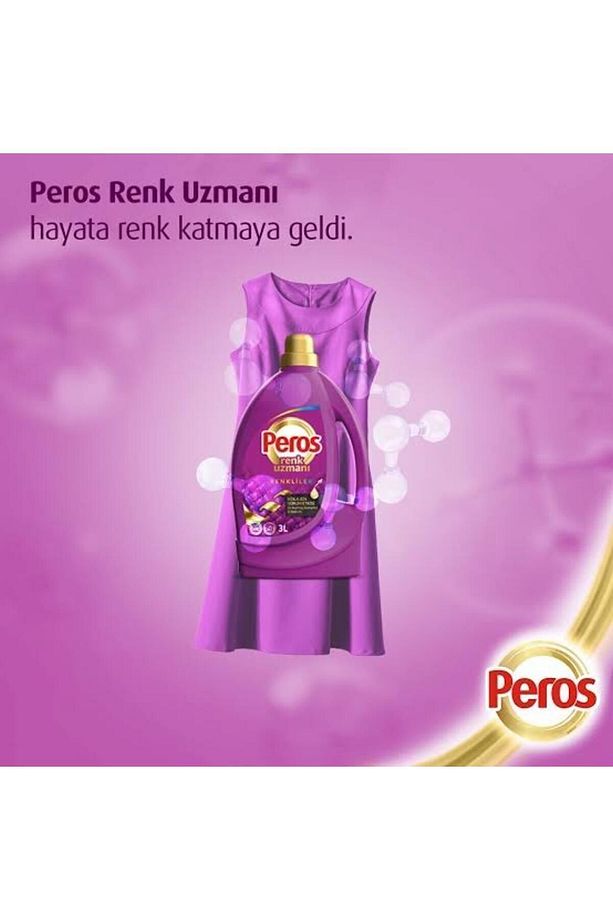 Sıvı Deterjan 3lt Renkliler (MOR) 2 Adet - 2