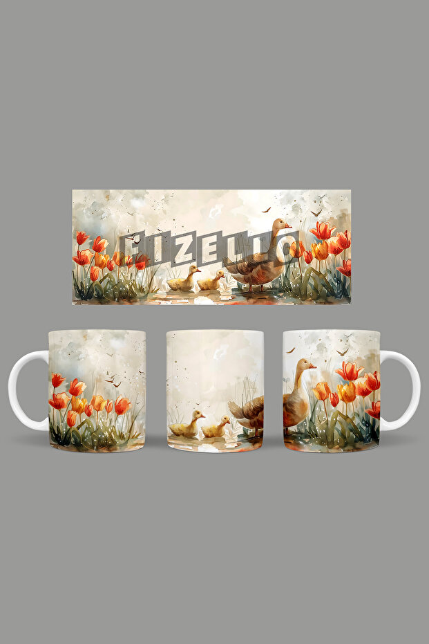 Kuş - Bird Temalı Kupa - 4