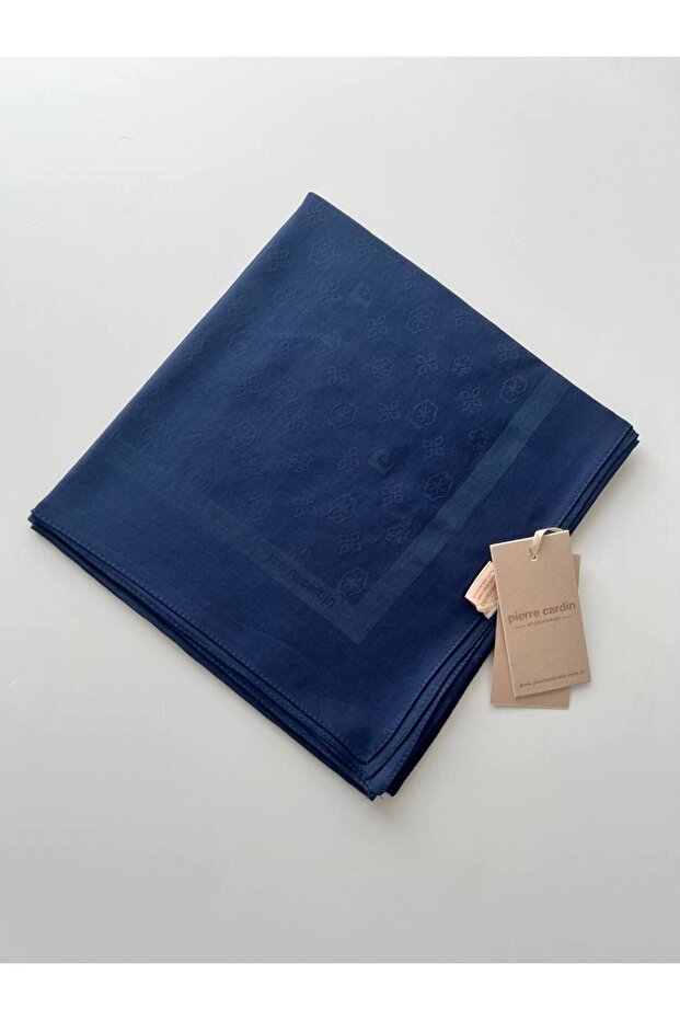 Eșarfă Algodon bleumarin - 5