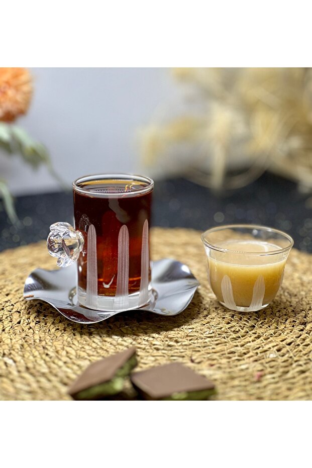 طقم شاي وقهوة نيارا هوم مكون من 18 قطعة