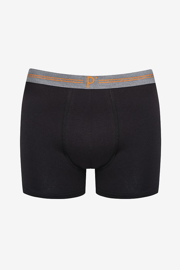 Black Basic 3lü Siyah Boxer - 2