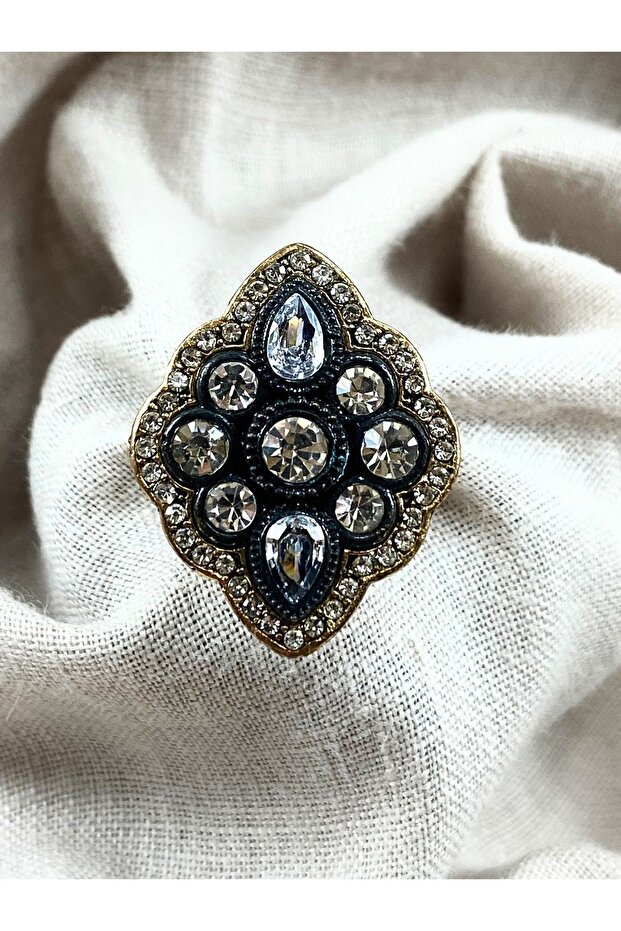 Zircon Stone Ring - 3