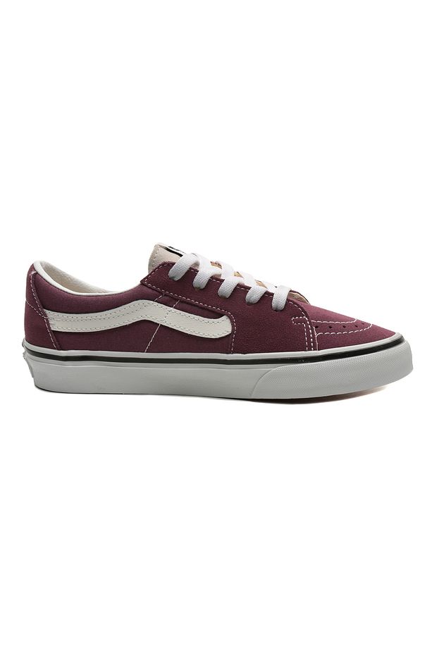 0009QRCHI1-R Vans Sk8-Low Spor Ayakkabı Bordo - 4