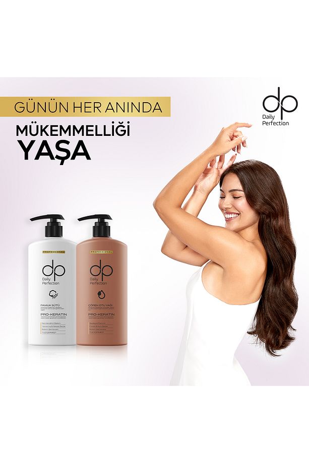 Şampuan Çörekotu Yağı & Pamuk Sütü 800 ml X 2 Adet - 5