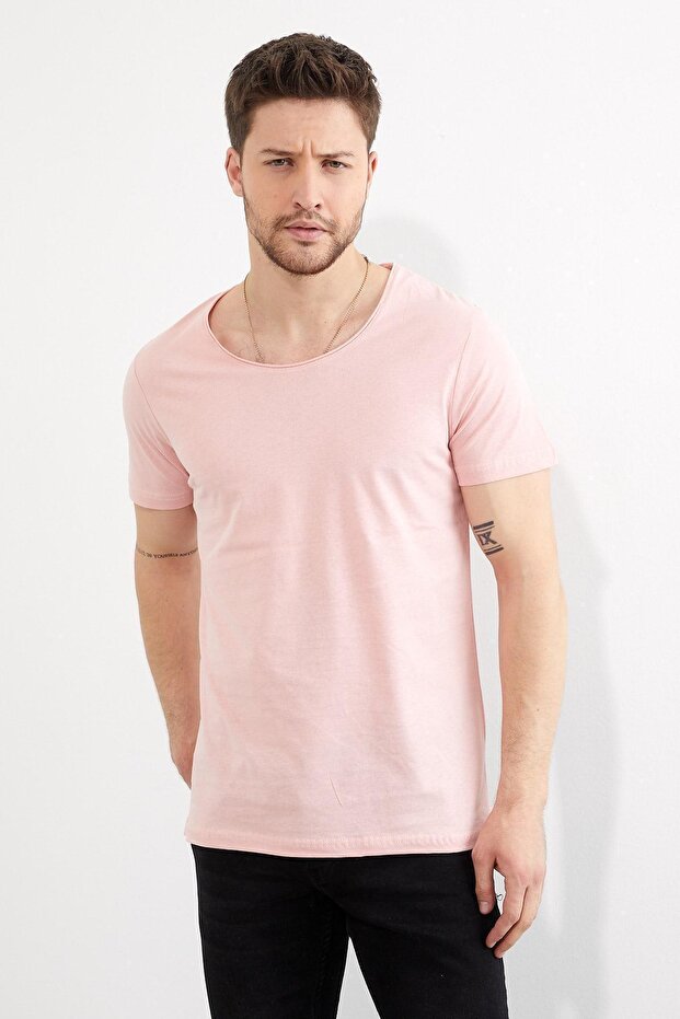 Ανδρικό μπλουζάκι Crew Neck Basic - 2