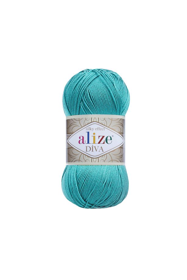Diva 376 Amigurumi El Örgü Ipi 1 Adet Merserize ince ip Yazlık Bikini  Bluz Örgü ipi örgü crop - 1