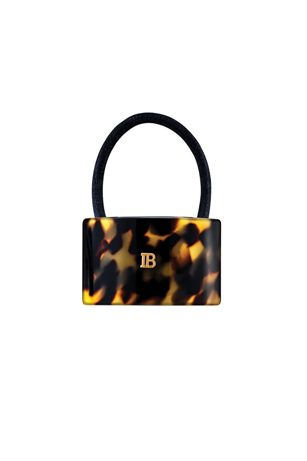 Cellulose Acetate Elastique pour Cheveux Tortoise Shell Clasp - 3