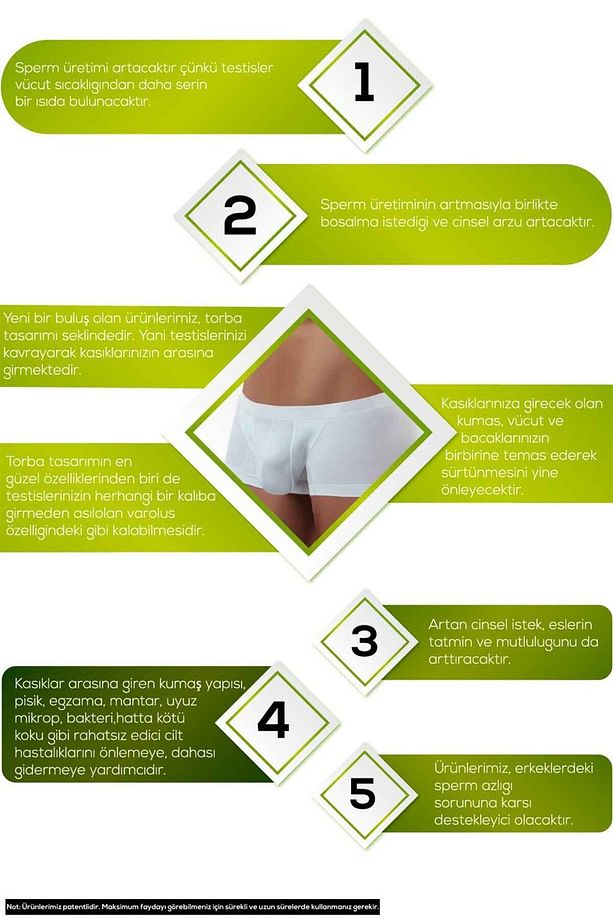 Erkek Modal Adonis Torbalı Mini Paça Boxer 1750 - 3