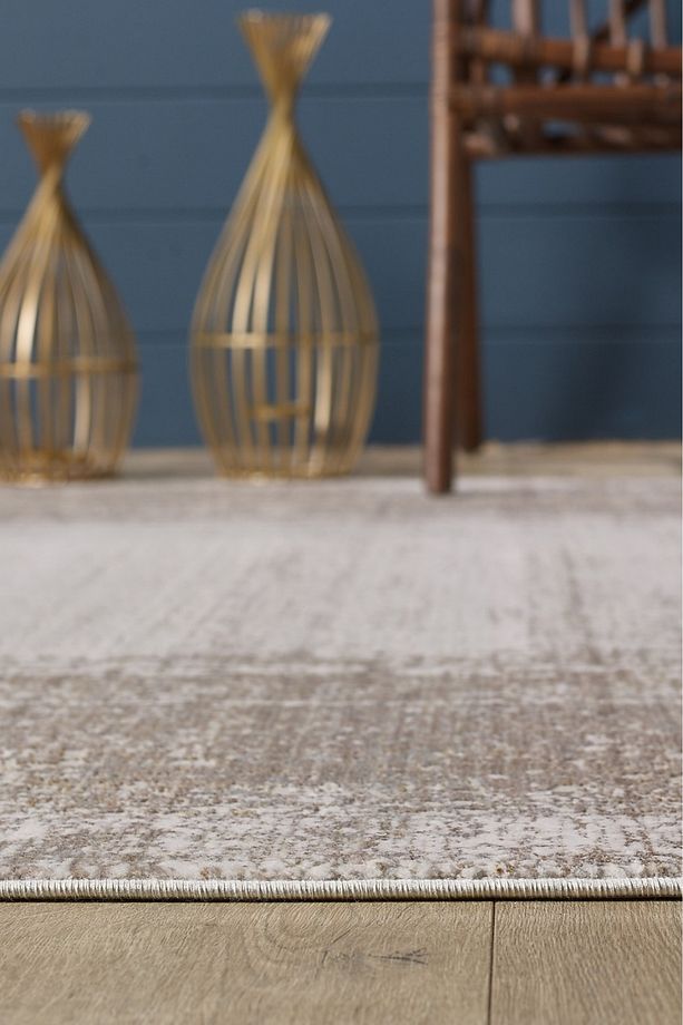 Soho Mood - Lımestone Modern Eskitme Salon Halısı - 4