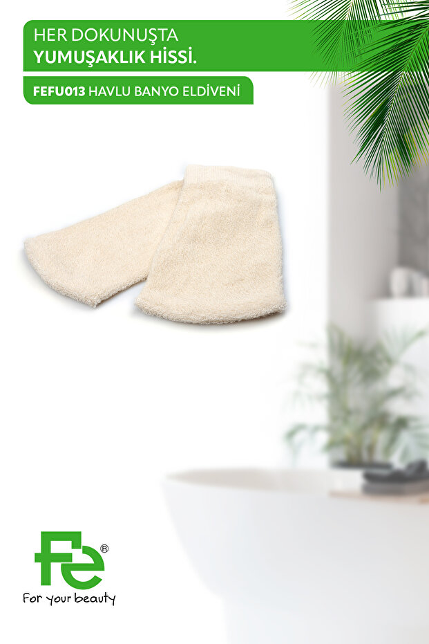 Havlu Eldiven Cotton Bath Glove - 1