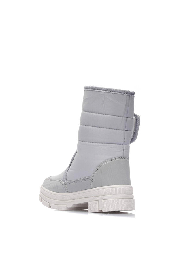 K20 İçi Termal Su Geçirmez Cırtlı Kız Çocuk Kar Botu - 4