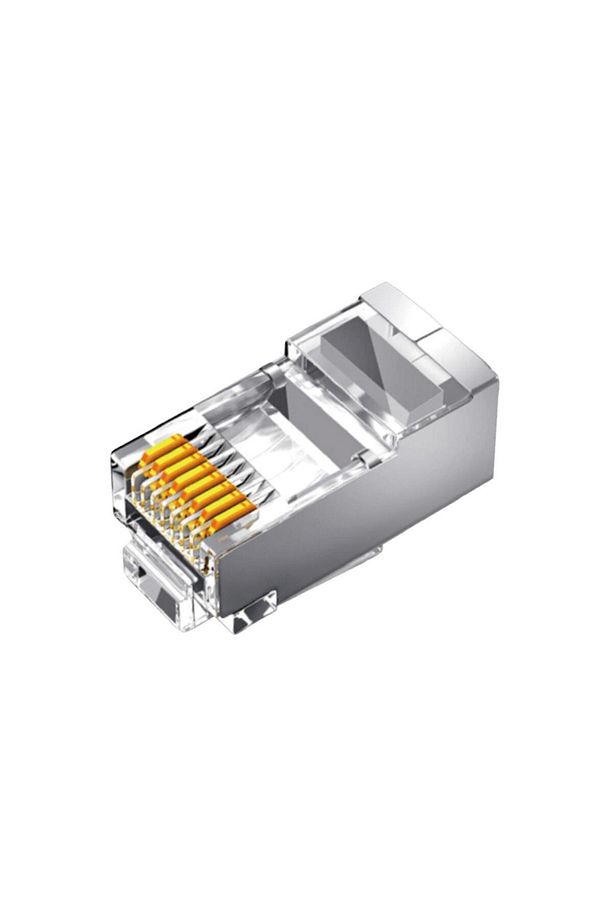 Cat6 Metal Rj45 Jack 8p8c Ethernet Konnektörü Altın Kaplama 102 Adet - 1
