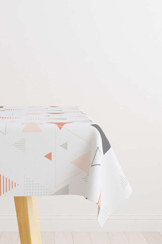 Triangle Geometric Digital Printed Tablecloth - 2