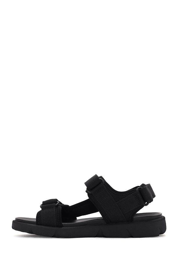 Erkek Siyah Xand 2s Kumaş Sandalet U45bga01115c9999 - 2