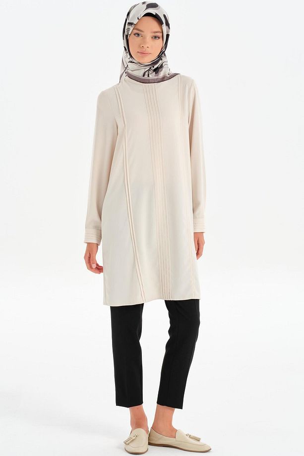 Yüksek Bel Basic Pantolon - Siyah - 2