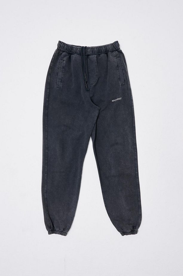 Relaxed Yıkamalı Luxury Basic Jogger Eşofman Altı Antrasit - 8