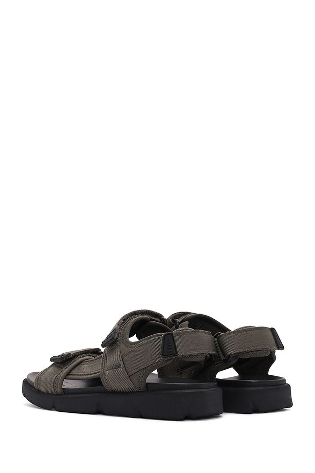 Erkek Yeşil Xand 2s Kumaş Sandalet U45bga01115c3016 - 5