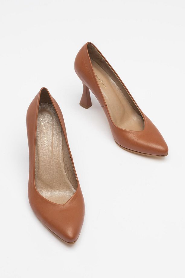 Kadın Topuklu Stiletto Hakiki Deri Ayakkabı 052y21k10004 - 3