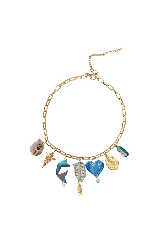 Balık Burcu Charm Kolye