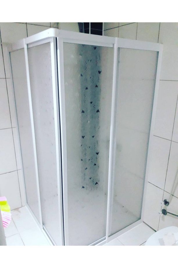 70x90 Kare Köşe Girişli Teknesiz Mika Duşakabin - 5