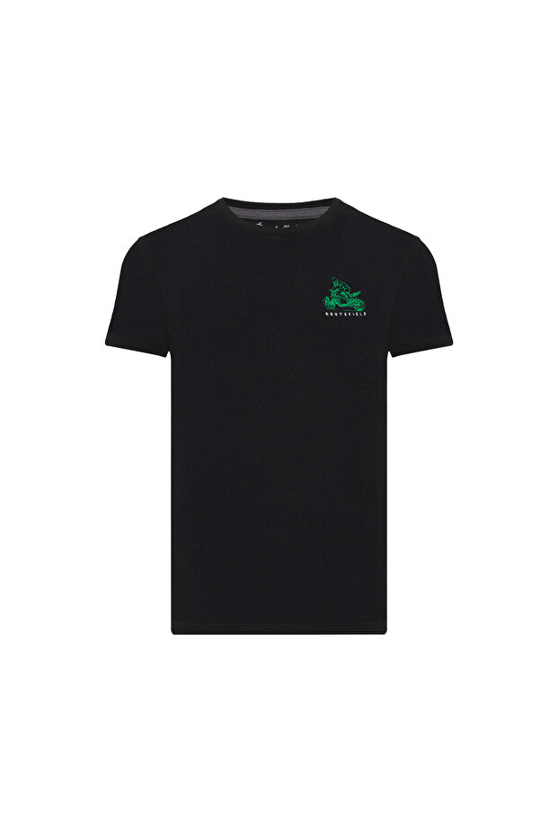 Tree Men's Black T-Shirt Men T-Shirt Rftree23