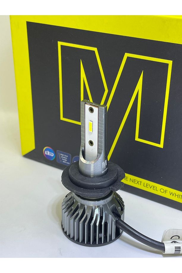 H7 Bam9 Mini Csp Led Xenon Kristal Beyaz Kısa Uzun Far Uyumlu - 1