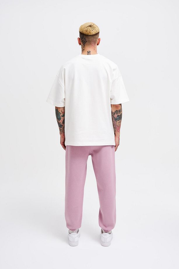 Erkek Jogger Regular Pembe Eşofman Altı - 7