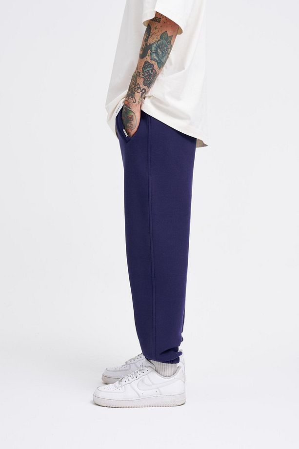 Erkek Basic Jogger Relaxed Lacivert Eşofman Altı - 3