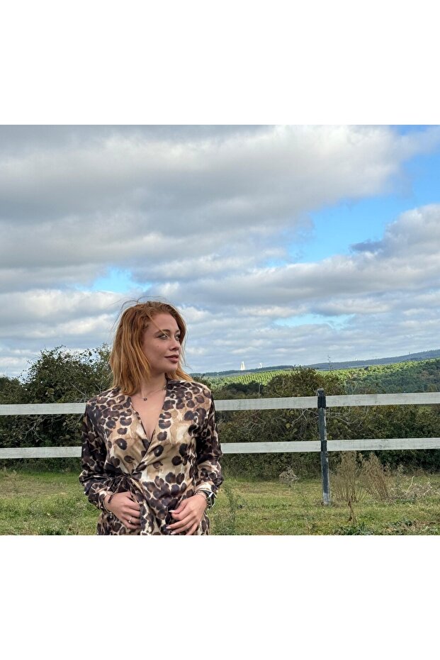 Leopard Pattern Suit - 4