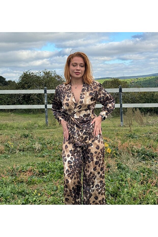 Leopard Pattern Suit - 2