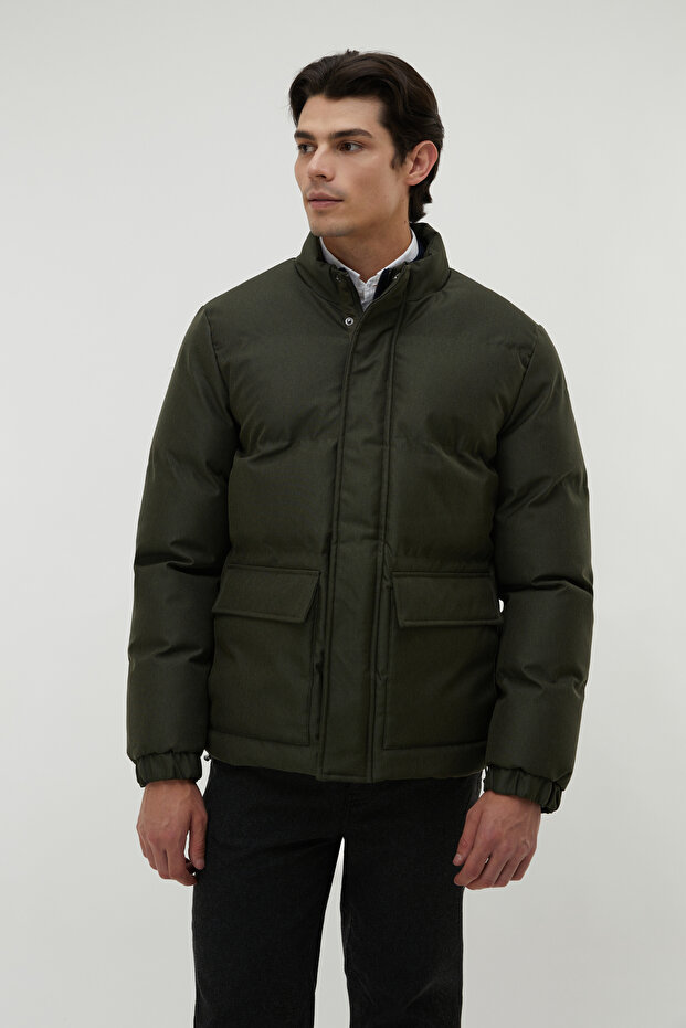 DİK YAKA ŞİŞME MONT - 2