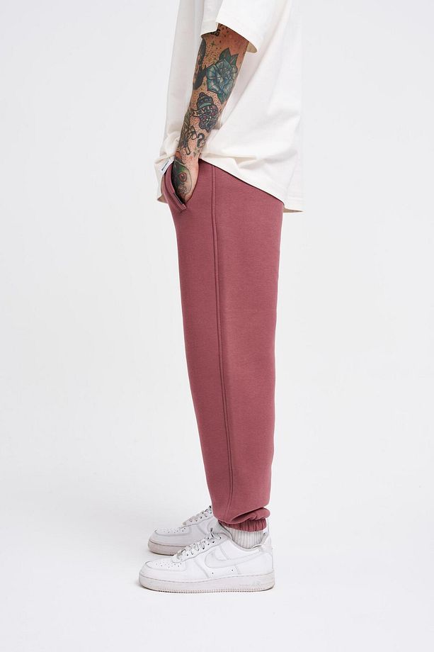 Erkek Jogger Regular Mürdüm Eşofman Altı - 3