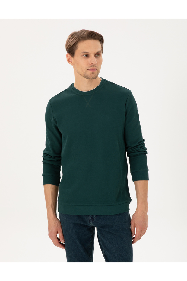 Emerald Regular Fit Sweatshirt 50296485 -Vr055