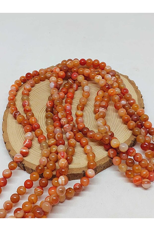 8 ملم سلسلة حجر العقيق - 53318 - 1