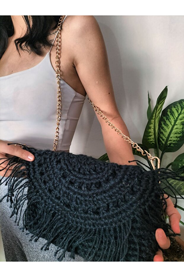 El örgüsü çanta - 1