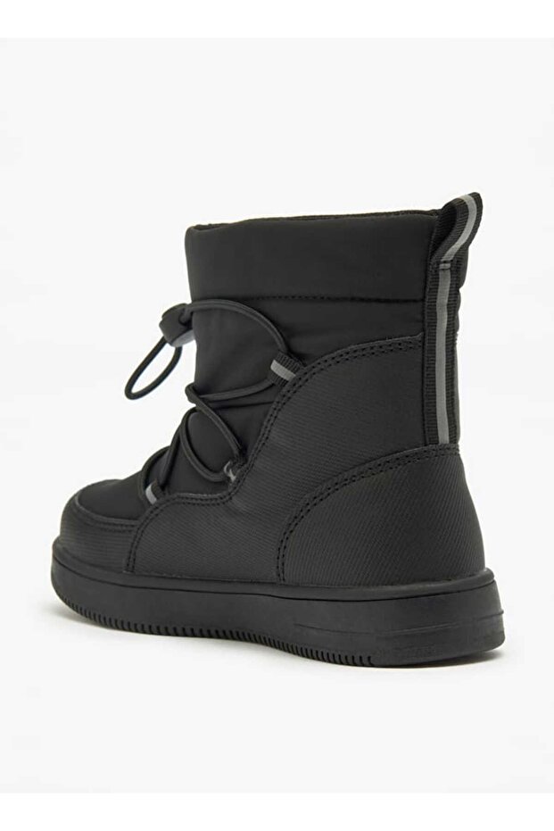 حذاء سهل الارتداء بقصّة عالية وتفاصيل رباط - 2