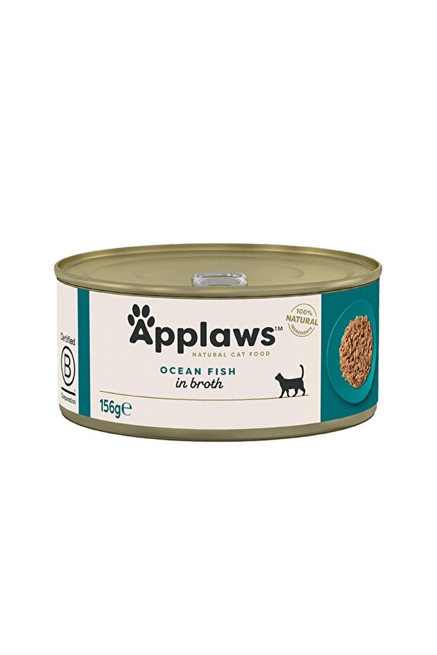 Ocean Fish Canned Cat Food - 156g Pack Of 6