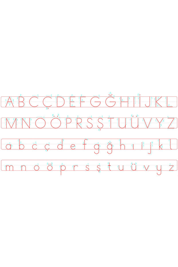 Statik Kağıt Yazı Seti - 2